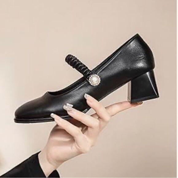Relista Size 10 women's temperament square toe oxfords-Mary Janes.  New in box - Picture 1 of 15